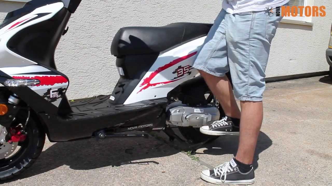 Nova Motors F35 - Haupt-  und Seitenständer - YouTube