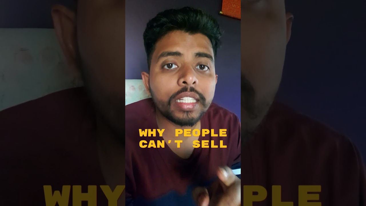 The Most Important Reason Why People Can't Sell