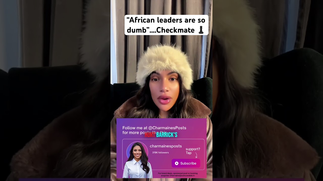 “African leaders are so dumb”….Checkmate ♟️