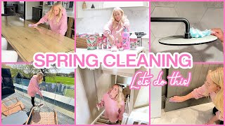 EXTREME SPRING CLEAN WITH ME!  Deep Cleaning Motivation | Emily Norris