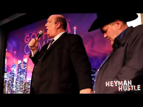 Paul Heyman's Speech About Jim Ross' Late Wife Jan in New York City