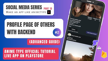 How to Connect Other User’s Profile Page to backend in FlutterFlow #flutterflow #nocode #firebase