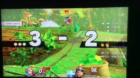 Super Smash Bros. Ultimate - Young Link vs Level 9 CPU Donkey Kong
