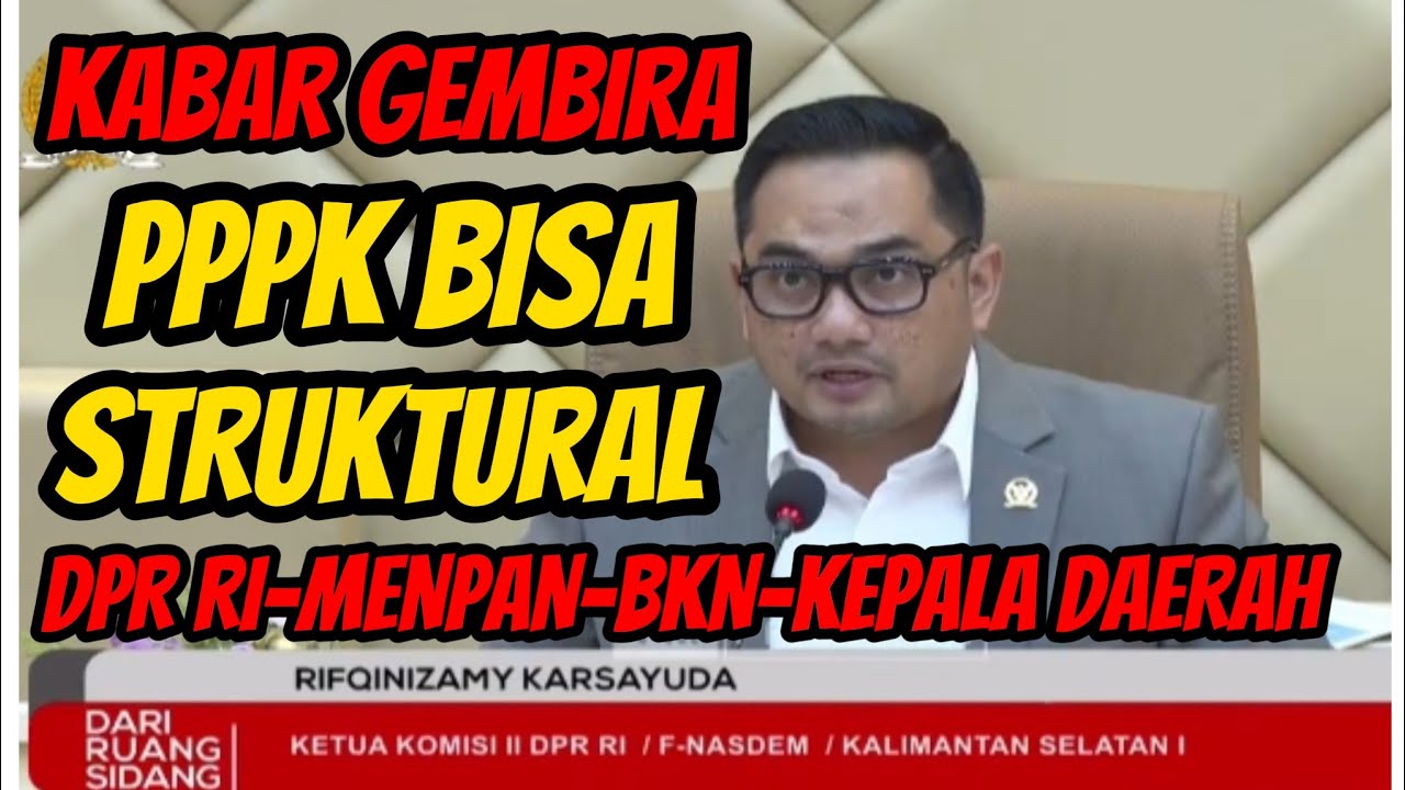 🔴 KABAR GEMBIRA❗ PPPK BISA JADI KABID/KADIS & PENGANGKATAN HONORER MENJADI PPPK