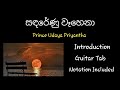 Sinhala Guitar Lessons | Sanda Renu Wahena | Prince Udaya Priyantha