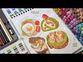 Draw with me food and iced latte illustrationsusing alcoholbased markers and colored pencils