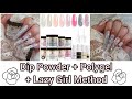 SAVILAND Dip Powder|Polygel Tutorial|Lazy Girl Method Tutorial| How to make your own Polygel at home