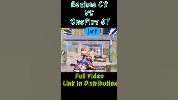 OnePlus 6T VS Realme C3 #SHORT #YOUTUBESHORT #PUBGMOBILE #VIRAL