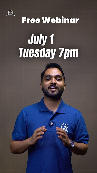 SI Mains 2025 Free Webinar | Strategy Session by KAS Mentor | July 1, 7PM