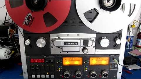 Studer A-810 Brief Demo