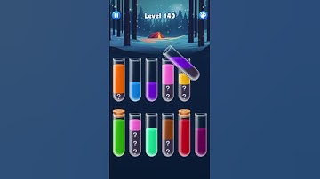 Water Sort & Help The Girl Level 140 #CorianderGaming