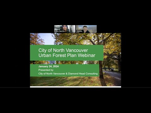 Urban Forest Plan Informational Webinar