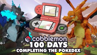 Completing the Pokedex in 100 Days of Minecraft Cobblemon!
