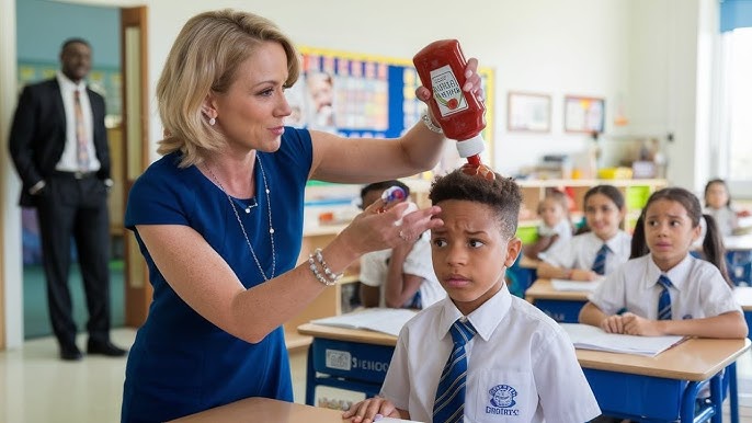 Teacher Pours Super Glue On Black Boy's Hair, Not Knowing His Father Is The Principal...| Black Live - YouTube