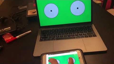 Phone as controller thumbsticks using WebSockets
