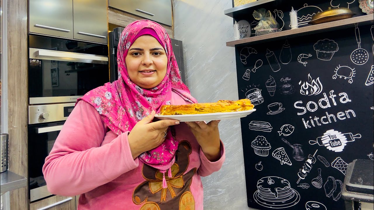 من غير فرن ولا مجهود اسرع رقاق باللحمه المفرومه علي البوتجاز