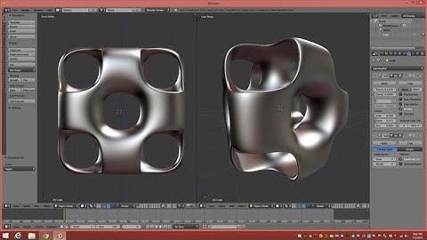 Model A Ported Cube Object In Blender 2.75