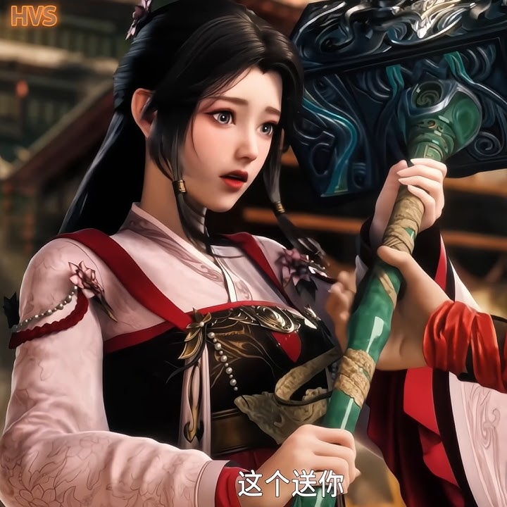 [Tales Of Herding Gods] 🤣 “Here, this is for you.” | Qin Mu & Ling Yuxiu cute moment.