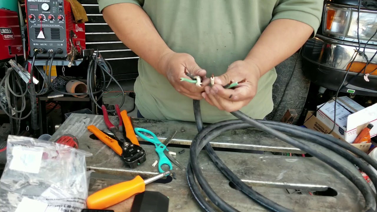 DIY 30 Amp Extension Cord YouTube