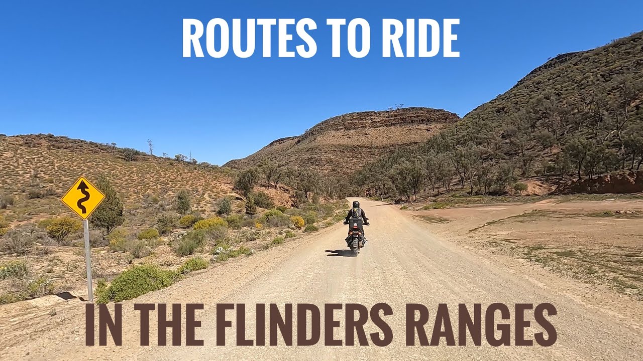 Flinders Day 2 & Routes to Ride in the Flinders Ranges - YouTube