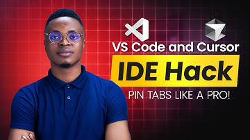 VS Code PRO Tip: How to pin tabs & stay organized!