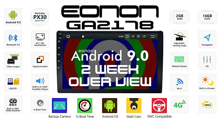 Eonon GA2178 Double Din 10 1 Inch Android Head Unit Car Stereo
