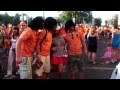 EURO 2012 - Holland Fans in Kharkiv - movie clip