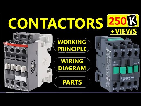 Video: Electromagnetic contactors: wiring diagram. What are electromagnetic contactors