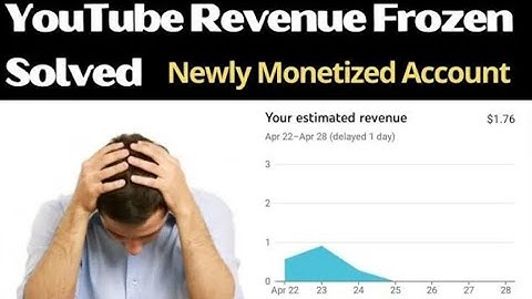 YouTube Revenue Stuck or Freeze | Invalid Click or Traffic | Channel Monetization | Adsense Disabled