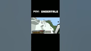 POV: Undertale ft. @BreeziCODM #minecraft #undertale #funny #meme