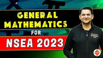 General Mathematics for NSEA 2023  | NSEA Material | Astronomy | Abhay Sir | Vedantu Olympiad School