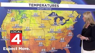 Metro Detroit weather forecast, June 22, 2026  -- 12 p.m. Update