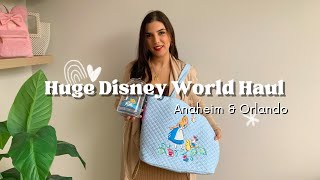 HUGE Disneyland & Disney World Haul | ALL THE MERCH!