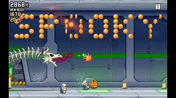 Jetpack Joyride - Halloween Event Gameplay