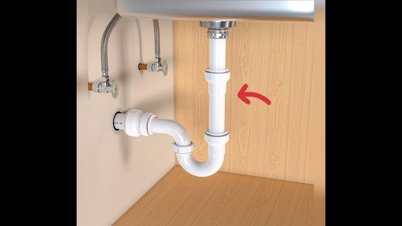 This Plumber use a S trap instead of a P trap YouTube
