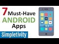 7 Android Apps I Can't Live Without