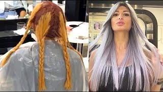 Most Amazing Hair Coloring And Hair Transformation by Professional