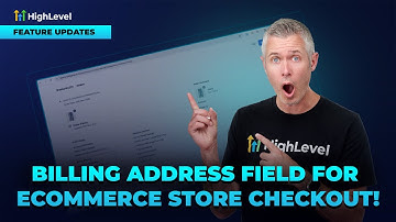 Billing Address Field for Ecommerce Store Checkout!