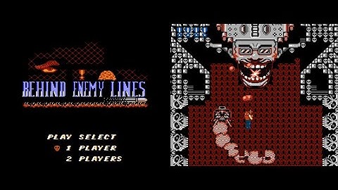 Behind Enemy Lines (Hack of Super C) NES -  Walkthrough