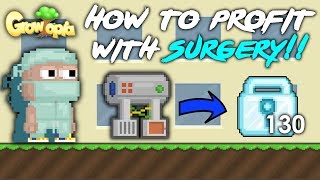 Growtopia - HOW TO PROFIT WITH SURGERY!!