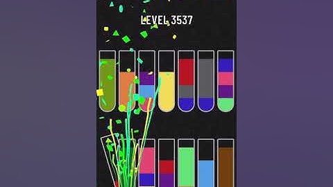 Water Sort Puzzle Level 3537