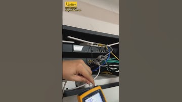 Kiểm tra, phát hiện lỗi của cáp mạng với Fluke networks microscanner poe