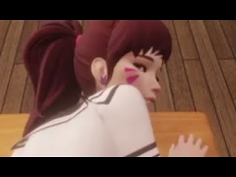 D Va Detention #shorts #funny #overwatch #rule34