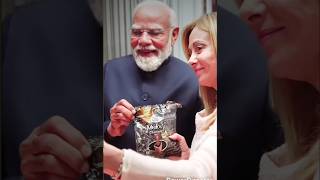 Meloni chemistry with Modi | #g7summit #diplomacy #narendramodi #trending