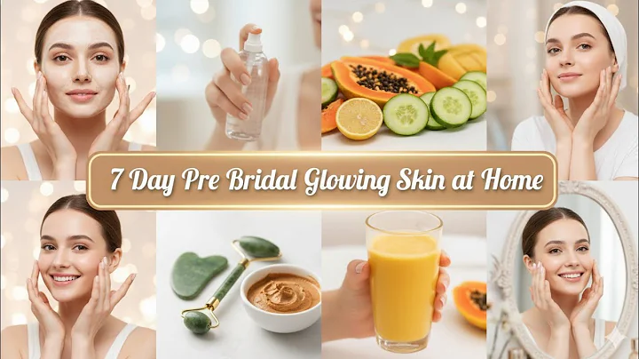 7-Day Pre Bridal Skin Glow Challenge | Get Radiant Skin Naturally 