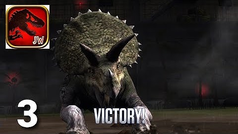 Jurassic World The Game - Gameplay Walkthrough Part 3 Tutorial (ios Android)