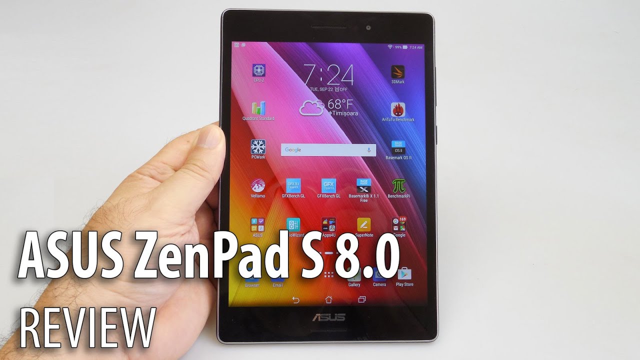 Asus Zenpad S 8 0 Z580ca Review English Full Hd Tablet News Com Youtube