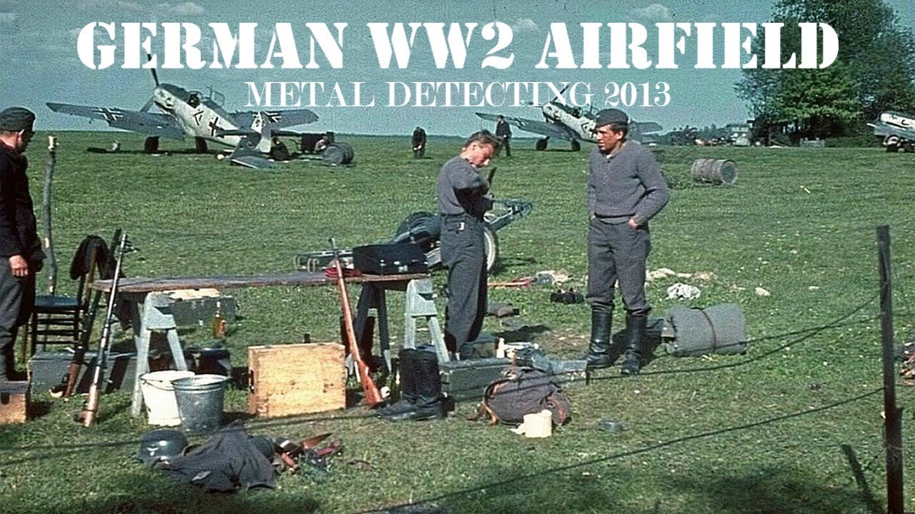 WW2 METAL DETECTING | German Airfield in 2013