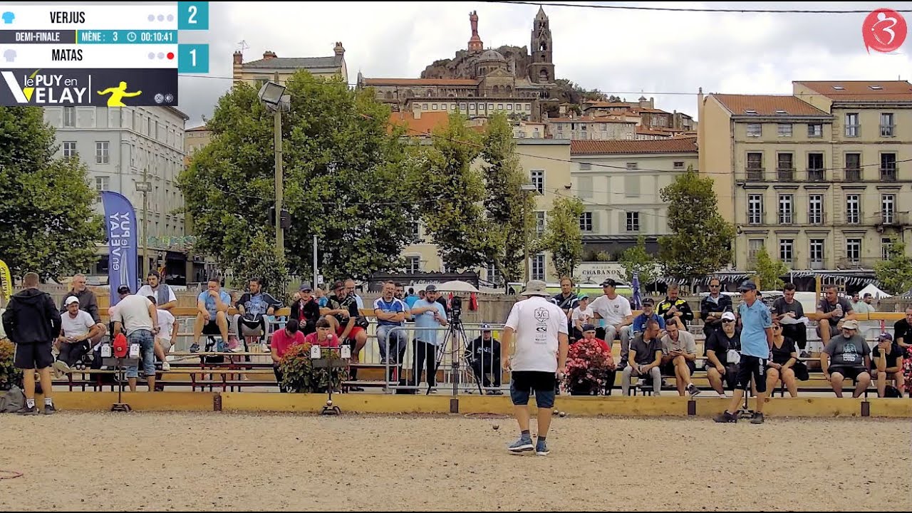 Miniature : Demi-finale VERJUS vs MATAS : National tête-à-tête à pétanque du Puy-en-Velay - Août 2022