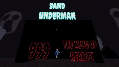 Undertale: Crash of Realitys Sand Underman Showcase